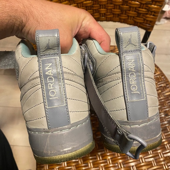 AIR JORDAN FUSION AF1 AJF 12 USED SZ 12 STEALTH GLACIER ICE CHUTNEY 318546 071 - Picture 4 of 6